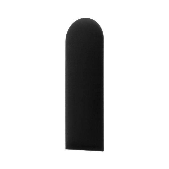 Polsterte Blende Schwarz 20 cm